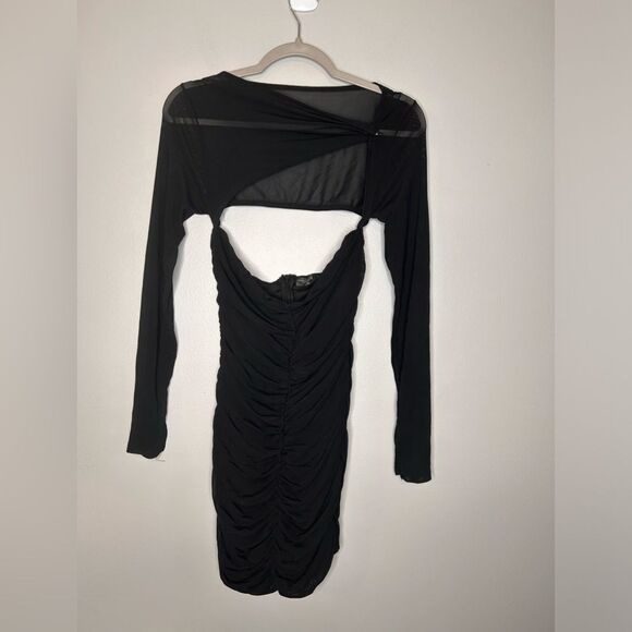 Whitefox Mesh Ruched Dress - Picture 4 of 6